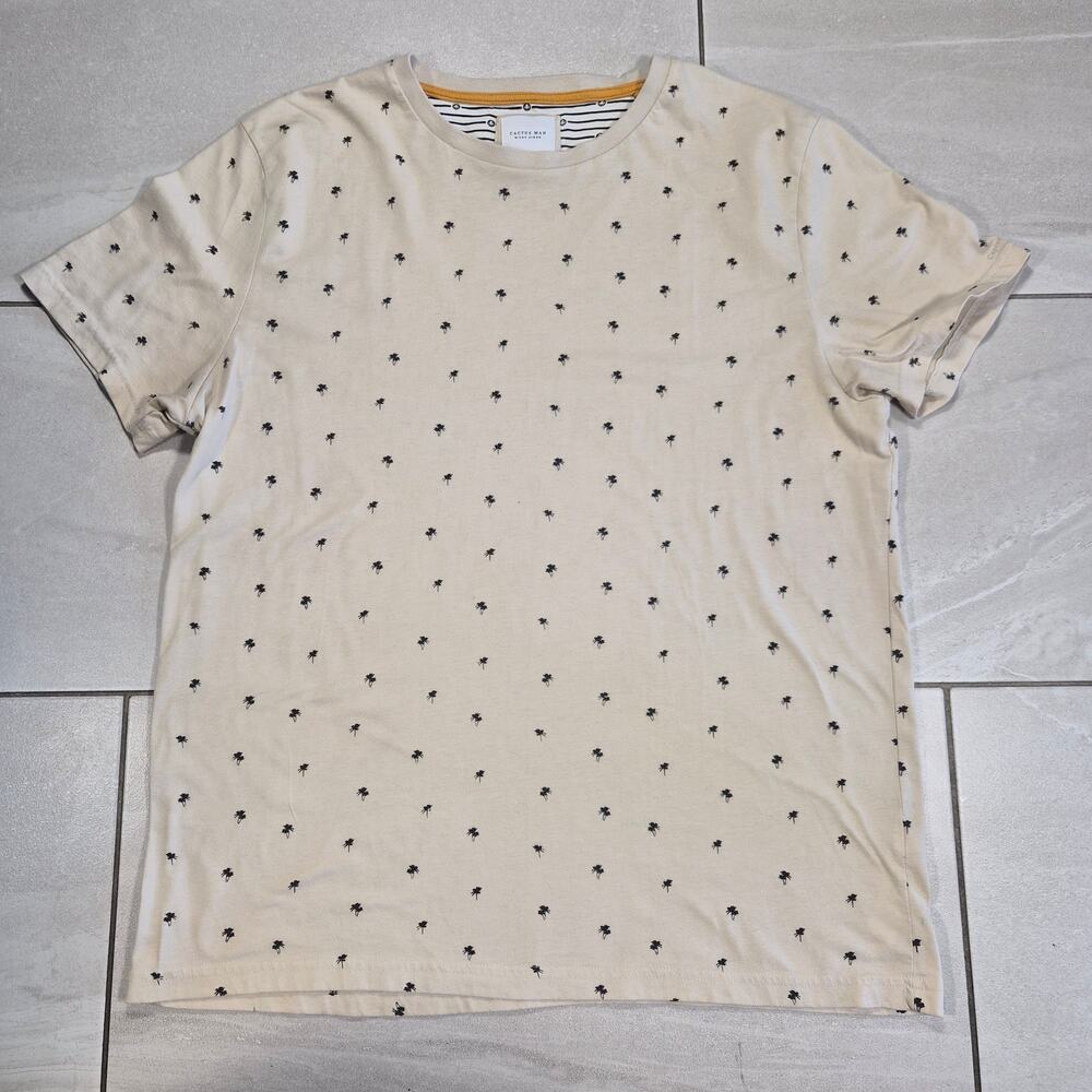 Cactus Man Ricky Singh Palm Tree Graphic Tee XL